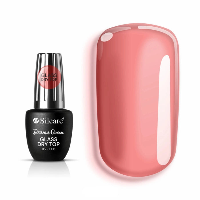 Top Coat - Glass DRY TOP Semi-transparent Grape Escape