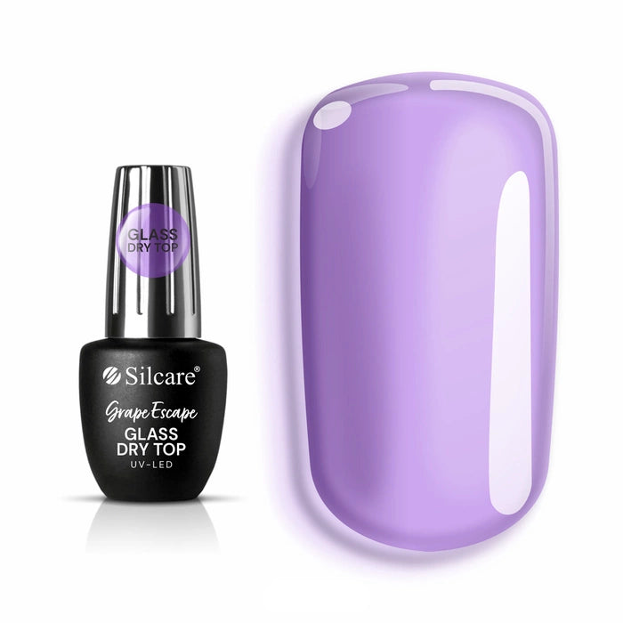 Top Coat - Glass DRY TOP Semi-transparent Grape Escape