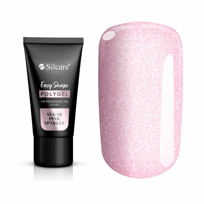 Polygel Easy Shape Candy Peach Sparkle 30 g