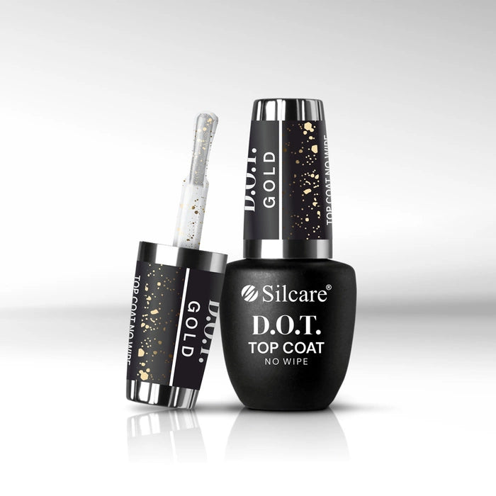 Top Coat - D.O.T. Gold with particles