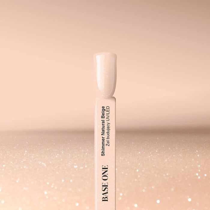 Builder Gel Base One Shimmer Natural Beige