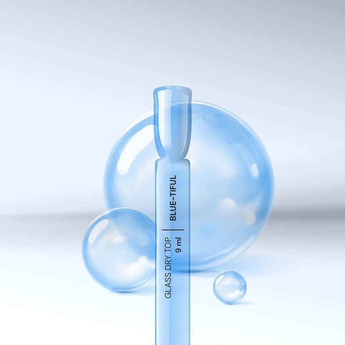 Top Coat - Glass DRY TOP Semi-transparent Blue-tiful