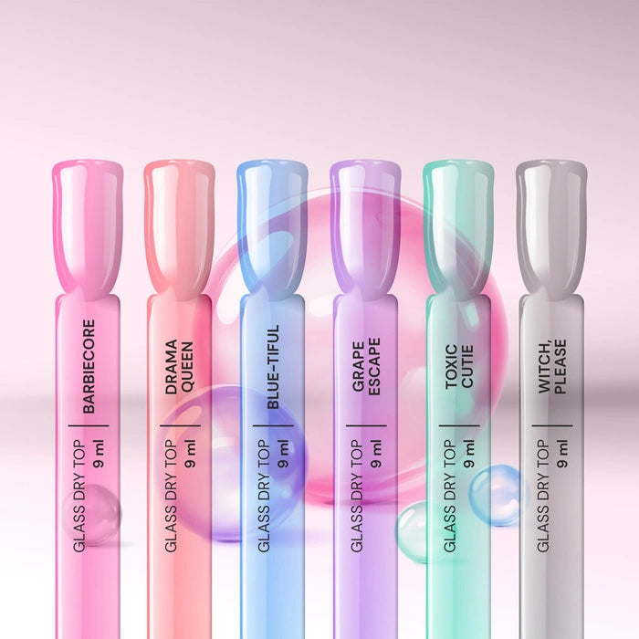 Top Coat - Glass DRY TOP Semi-transparent Grape Escape
