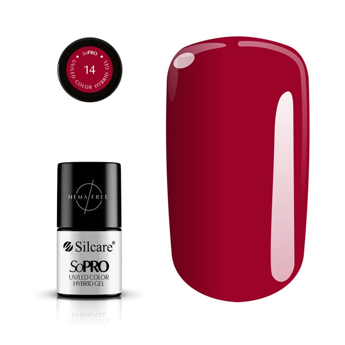 Color Hybrid Gel SoPRO UV/LED HEMA FREE # 14