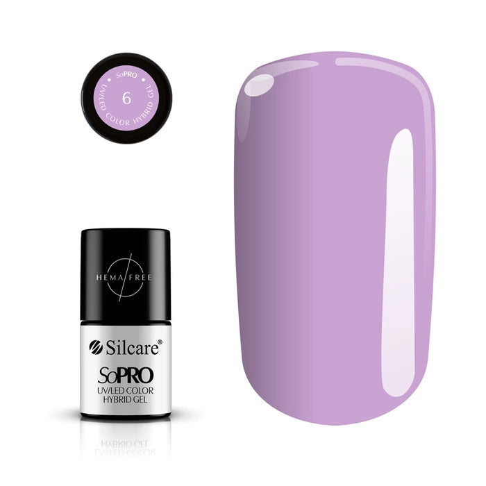 Color Hybrid Gel SoPRO UV/LED HEMA FREE # 6