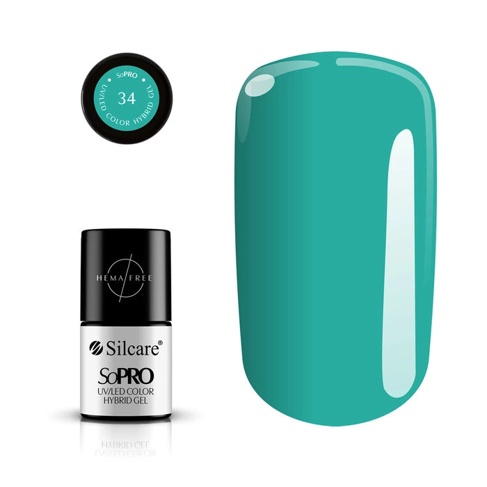 Color Hybrid Gel SoPRO UV/LED HEMA FREE # 34
