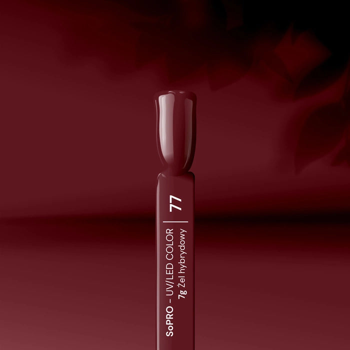 Color Hybrid Gel SoPRO UV/LED HEMA FREE # 77