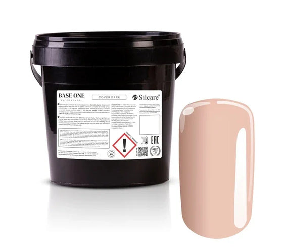 Large 1kg Base One Builder Gel bucket for professional nail technicians and salon bulk supply.