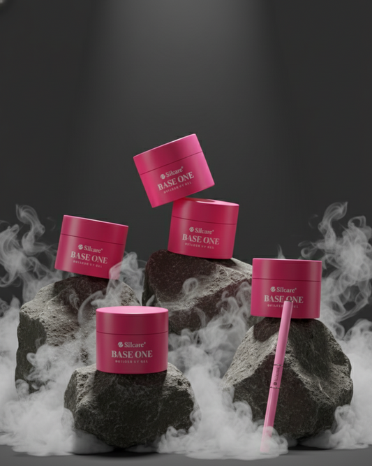 Silcare Base One "Go-To" 5-Piece Builder Gel Kit + FREE Professional Brush