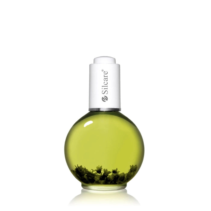 Nail & Cuticle Oil with flowers - Raspberry Light Pink