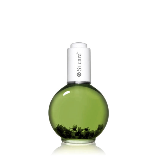 Nail & Cuticle Oil with flowers - Melon Light Green