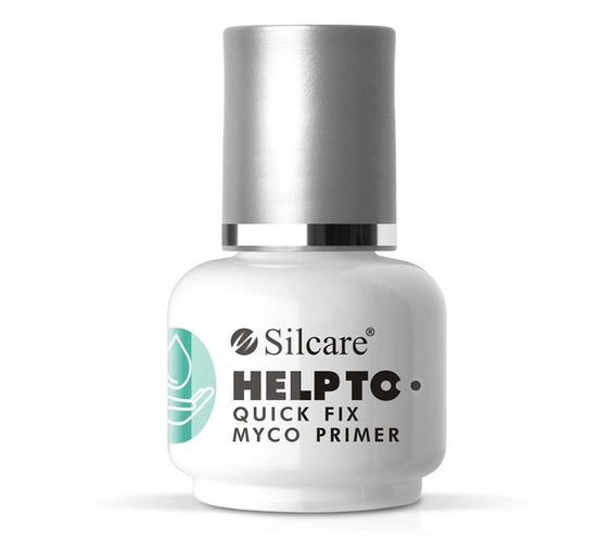 Silcare Myco Primer 15ml bottle for sensitive nail reconstruction.