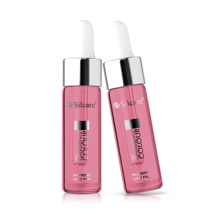 Nail & Cuticle Oil with flowers - Raspberry Light Pink