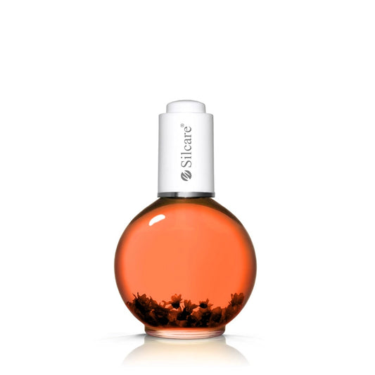 Nail & Cuticle Oil with flowers - Rubin Orange