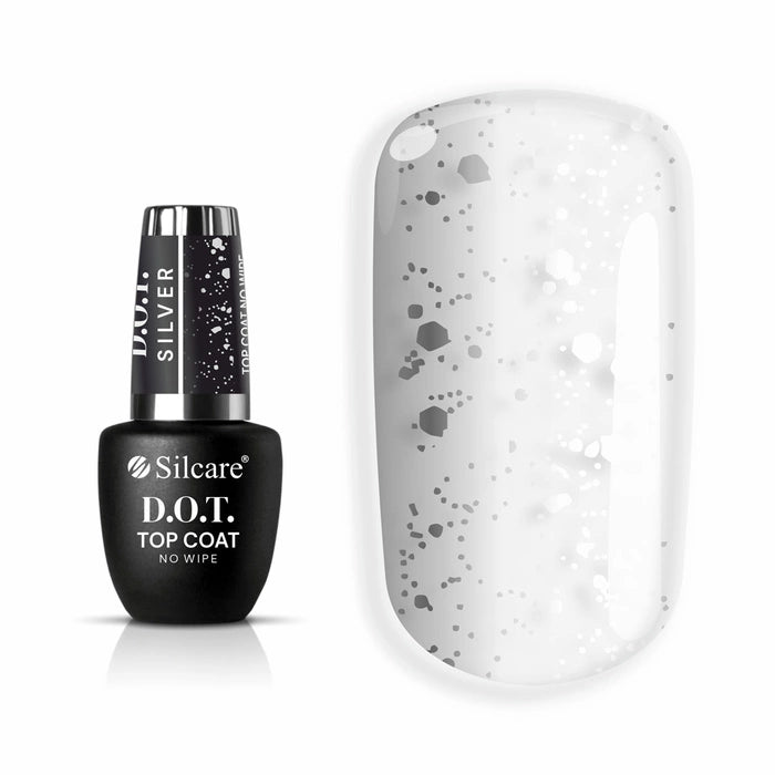 Top Coat - D.O.T. Orange with Particles