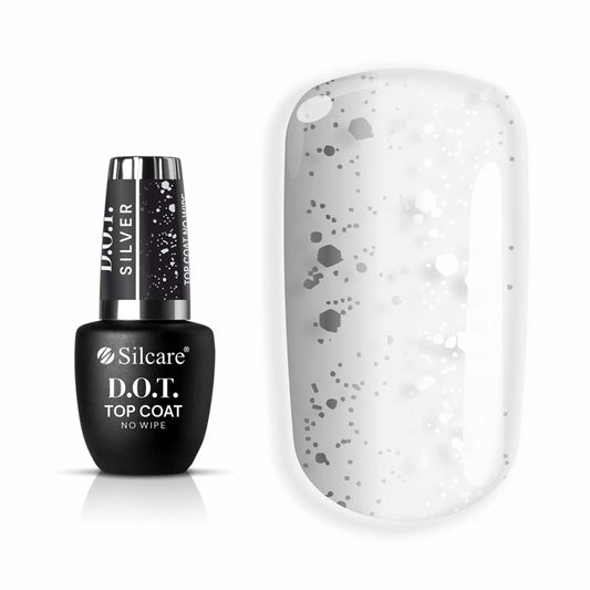 Top Coat - D.O.T. Orange with Particles