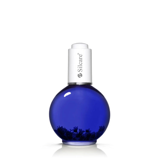 Nail & Cuticle Oil with flowers - Vanilla Sky Blue