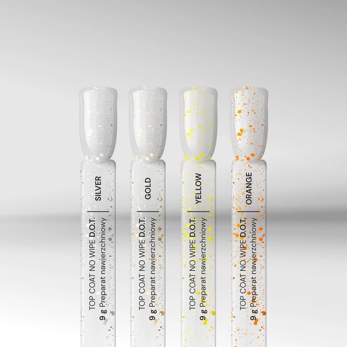Top Coat  - D.O.T. Yellow with particles