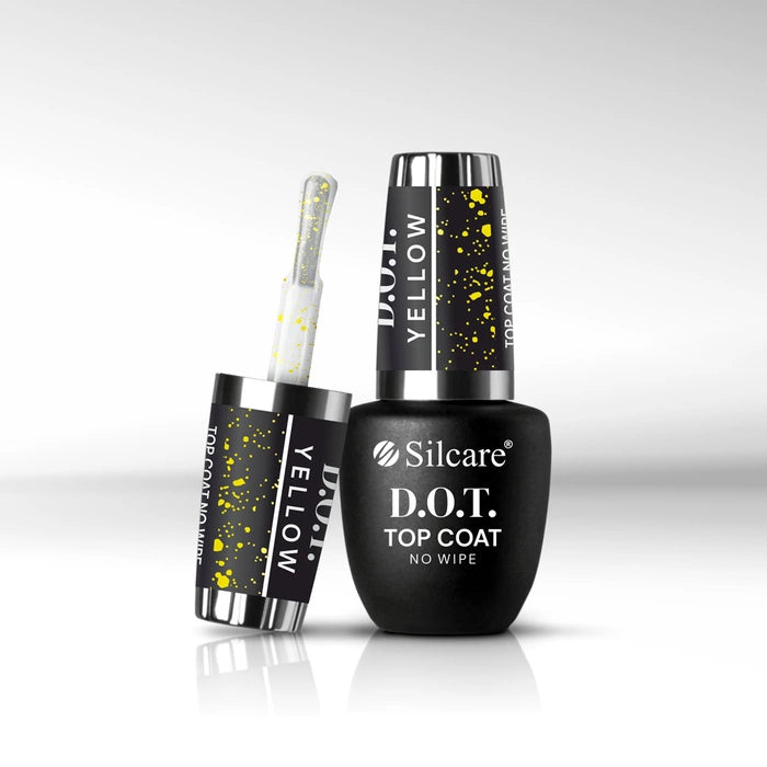 Top Coat  - D.O.T. Yellow with particles