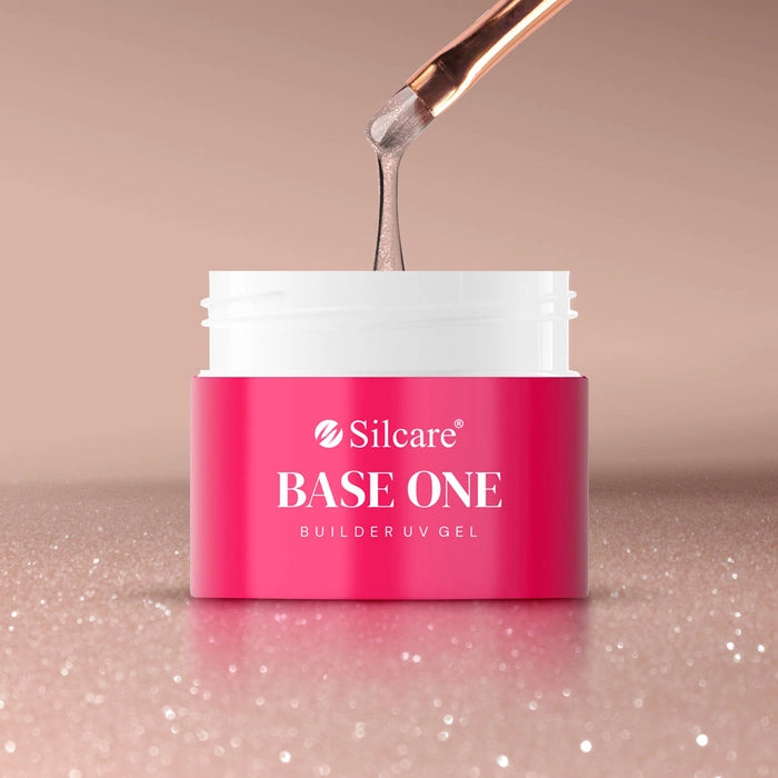 Builder Gel Base One Shimmer Peach