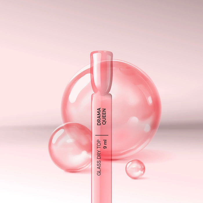 Top Coat - Glass DRY TOP Semi-transparent Drama Queen
