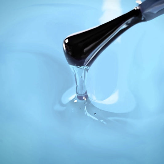 Top Coat - Glass DRY TOP Semi-transparent Blue-tiful