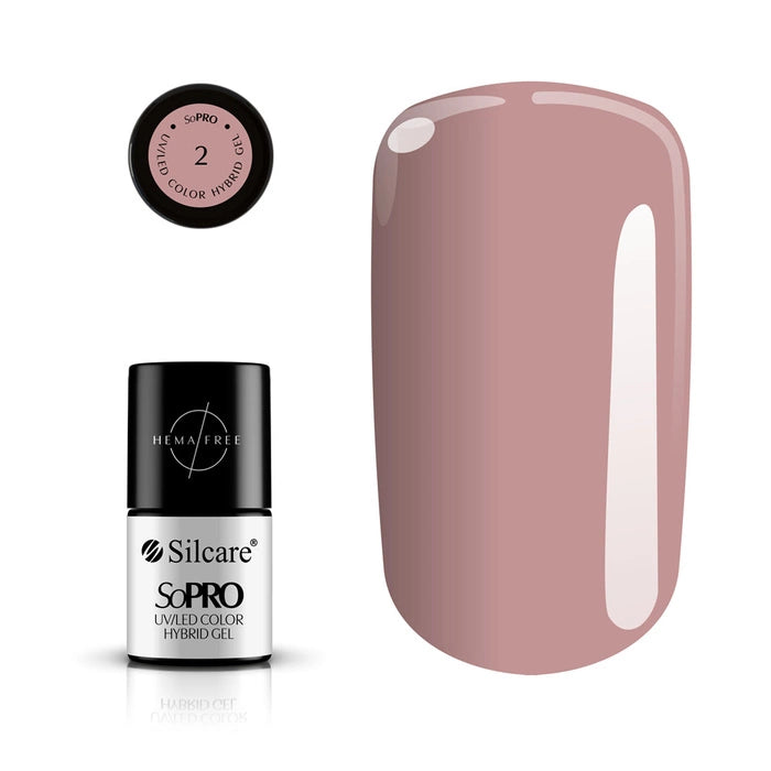 Color Hybrid Gel SoPRO UV/LED HEMA FREE # 2