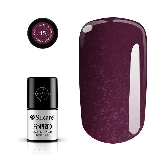 Color Hybrid Gel SoPRO UV/LED HEMA FREE # 45