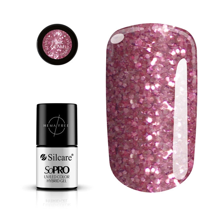 Color Hybrid Gel SoPRO UV/LED HEMA FREE Pink Glam