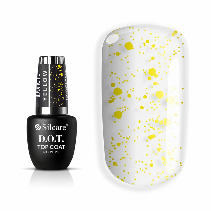 Top Coat - D.O.T. Orange with Particles